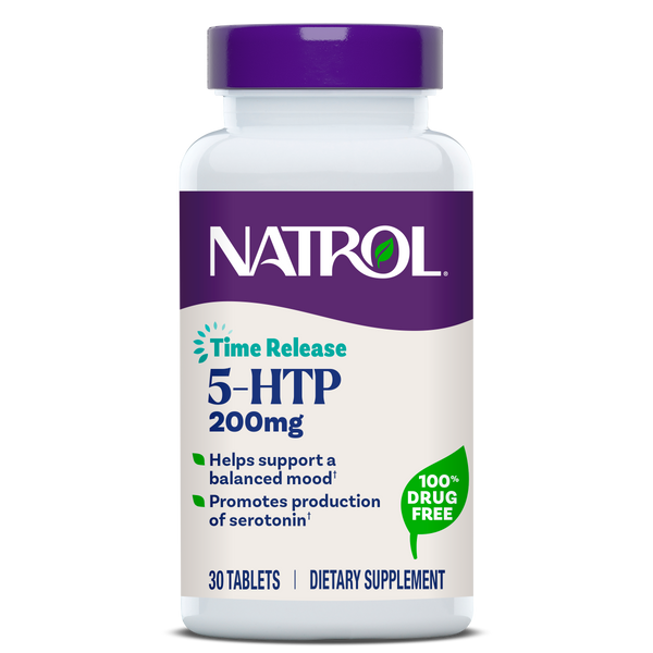 5-HTP Mood & Stress Time Release Tablets - 200mg