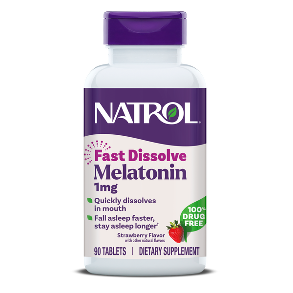 Fast Dissolve Melatonin Tablets, 1mg