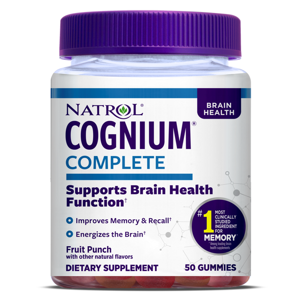 Natrol Cognium Complete Gummies Bottle