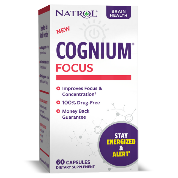 Natrol Cognium Focus Capsules Box