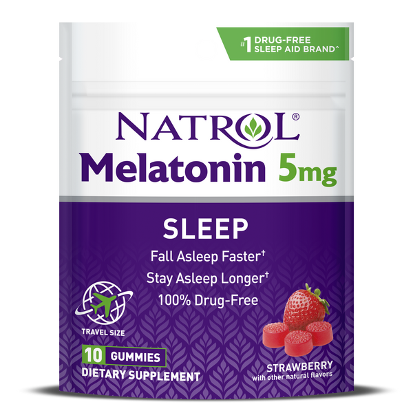 Melatonin Gummies - 5mg Travel Pouch