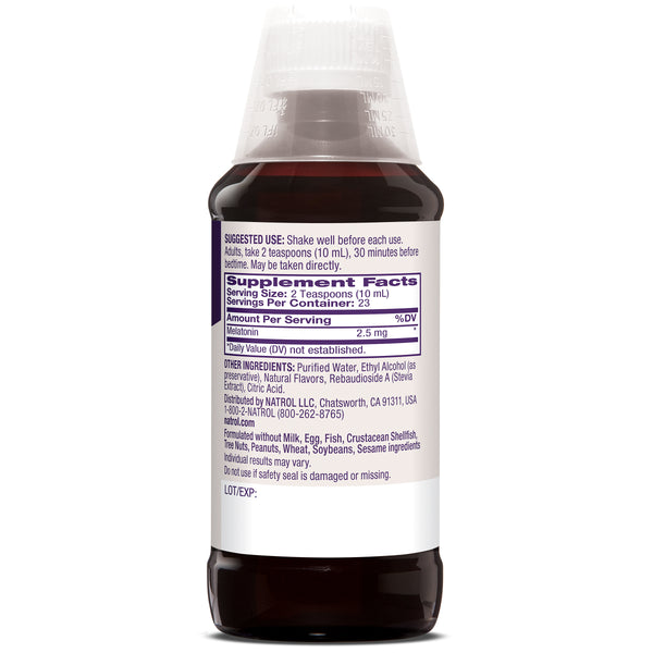 Liquid Melatonin, 2.5mg