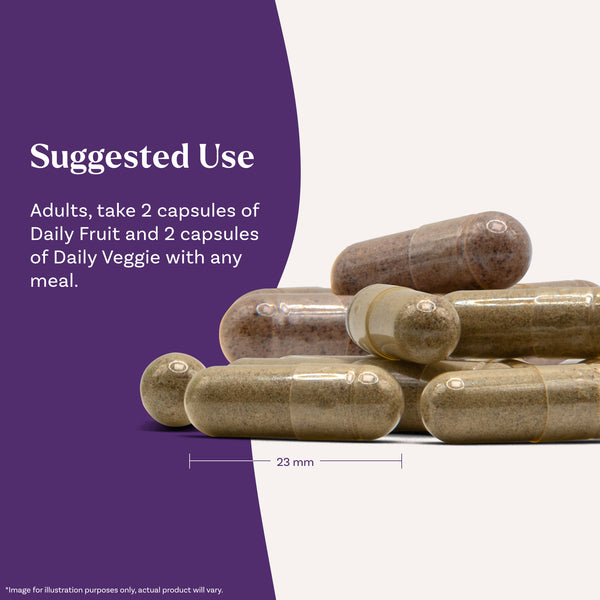 JuiceFestiv Daily Fruit & Veggie Capsules