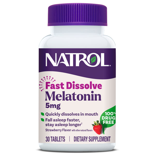 Fast Dissolve Melatonin Tablets, 5mg