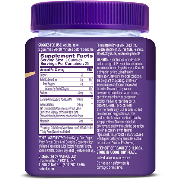 Ultra Sleep 3-in-1 Gummies, 50ct