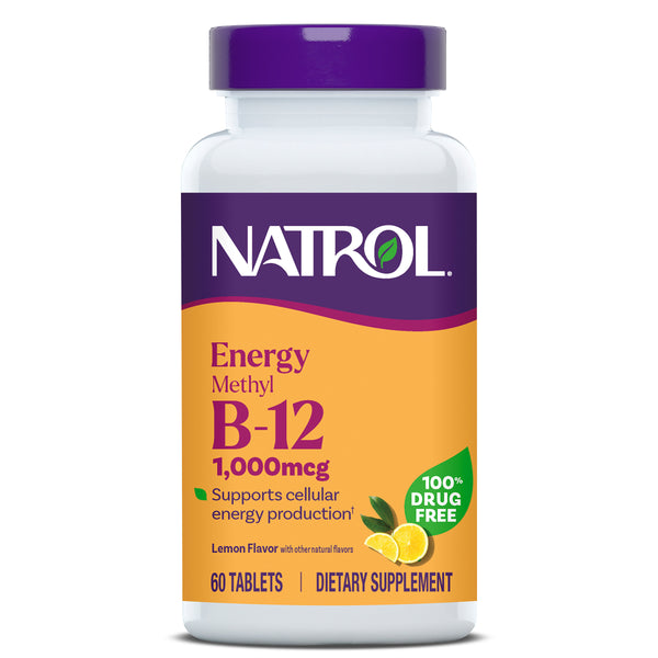 Methyl B-12 1,000mcg Capsules, 60ct