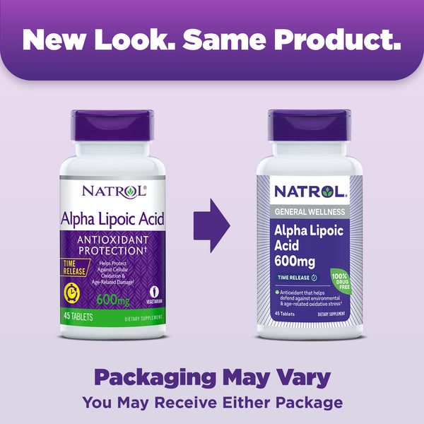 Alpha Lipoic Acid Time Release Tablets Natrol®