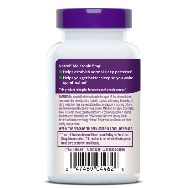 Melatonin Tablets, 5mg