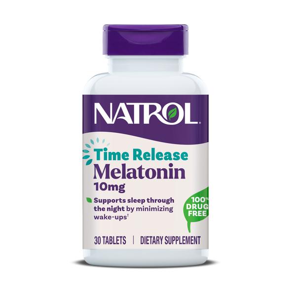 Time Release Melatonin Tablets, 10mg