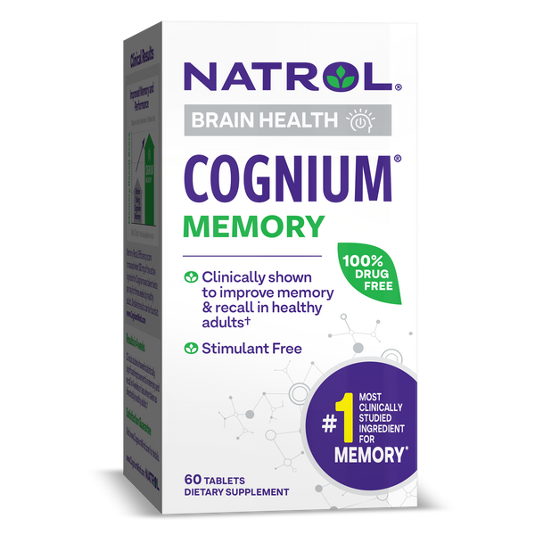 Natrol Cognium Memory Tablets Box