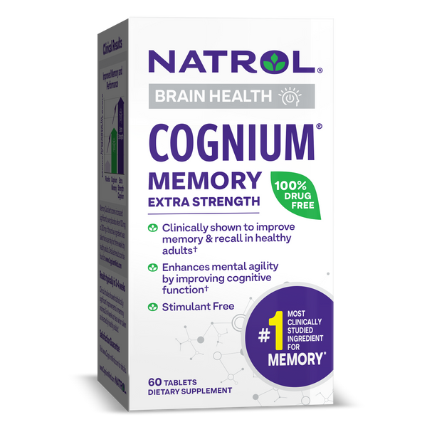Natrol Cognium Extra Strength Tablets Box