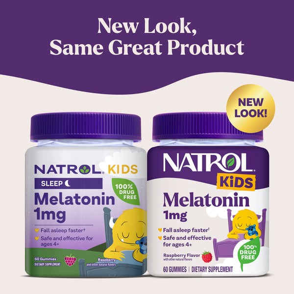 Kids Melatonin Gummies, 1mg