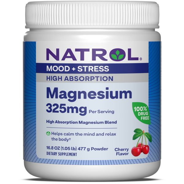 Magnesium 325mg Powder Bottle 16oz