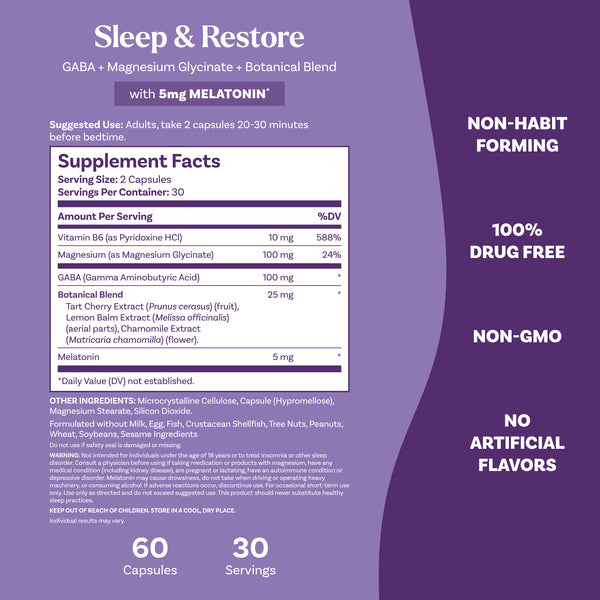 Sleep & Restore Capsules
