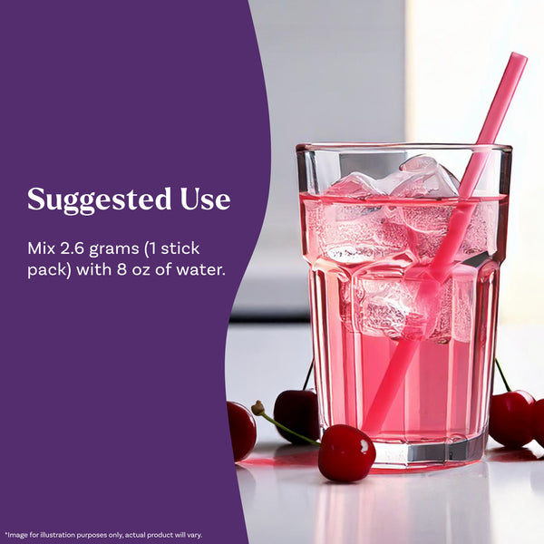 Sleep & Restore Melatonin Free Calming Drink Mix (Cherry Flavor)