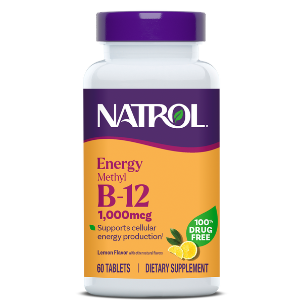 Methyl B-12 1,000mcg Capsules, 60ct