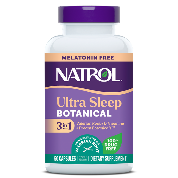 Ultra Sleep Botanical 3-in-1 Capsules, 50ct