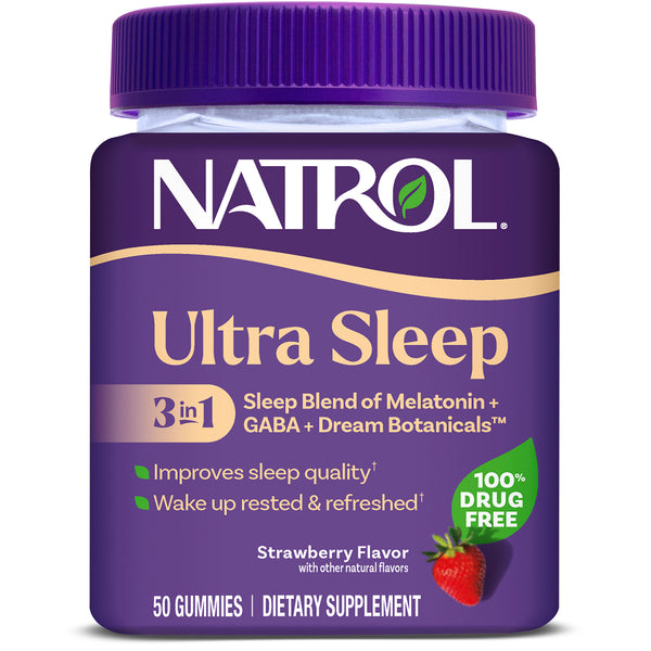 Ultra Sleep 3-in-1 Gummies, 50ct