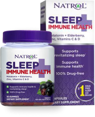 Sleep+ Immune Health Gummies & Capsules