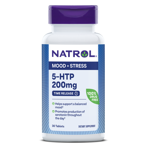 Natrol 5-HTP Maximum Strength Time Release Tablets Bottle