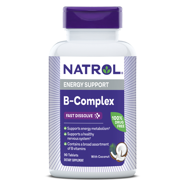 Natrol B-Complex Fast Dissolve Tablets Bottle
