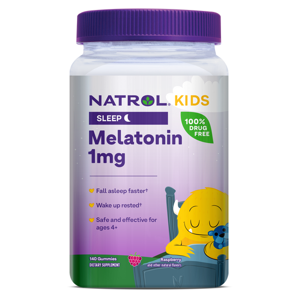 Natrol Kids Melatonin Berry Gummies, 140ct Bottle