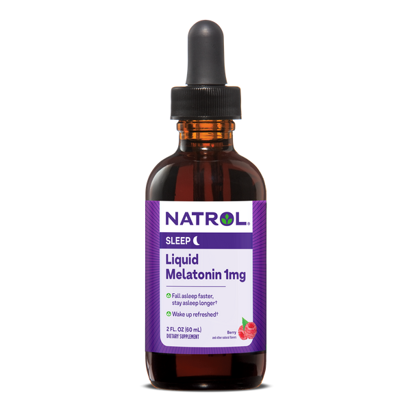 Natrol Melatonin Liquid Sleep Support - 1mg Bottle