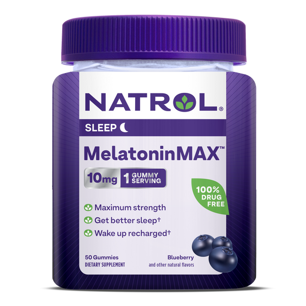 Natrol MelatoninMax - 10mg Gummy, 50ct Bottle