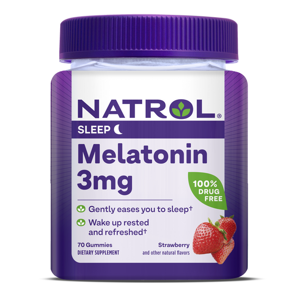 Natrol Melatonin Gummies - 3mg Bottle