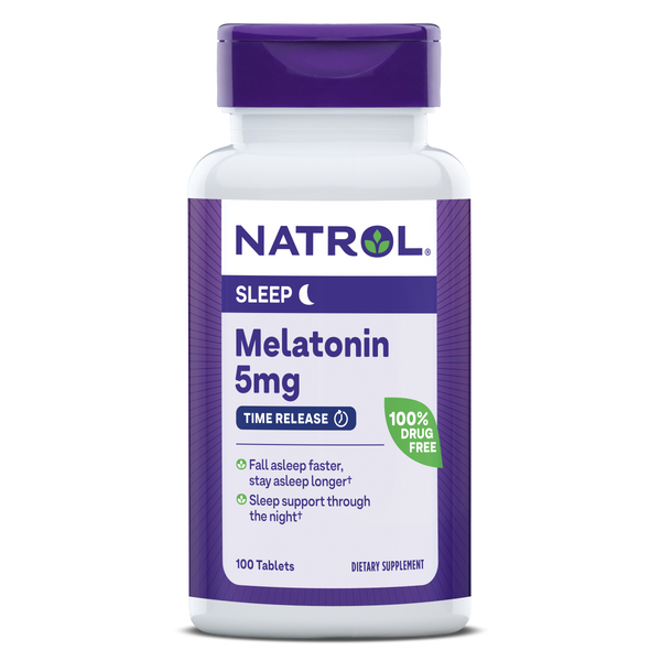 Natrol Melatonin Time Release Tablets - 5mg, 100ct Bottle