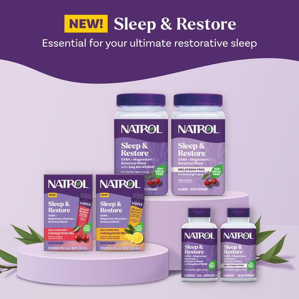Sleep & Restore Melatonin Free Capsules