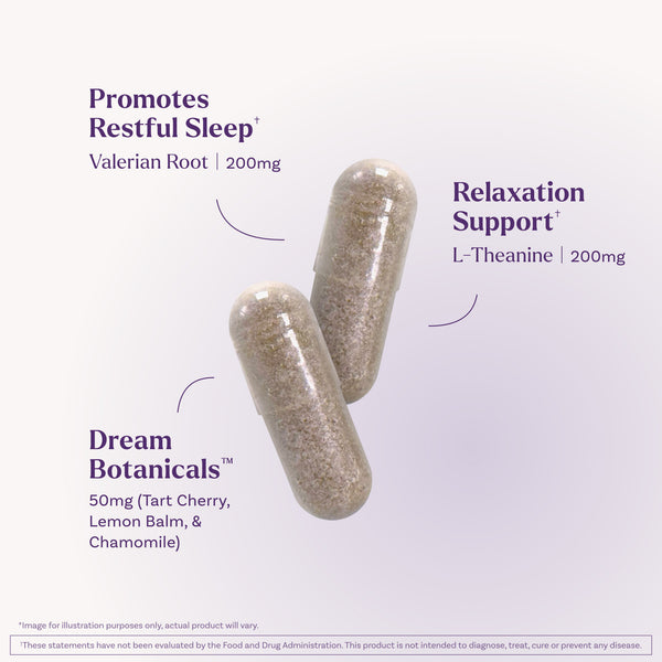 Ultra Sleep Botanical 3-in-1 Capsules, 50ct