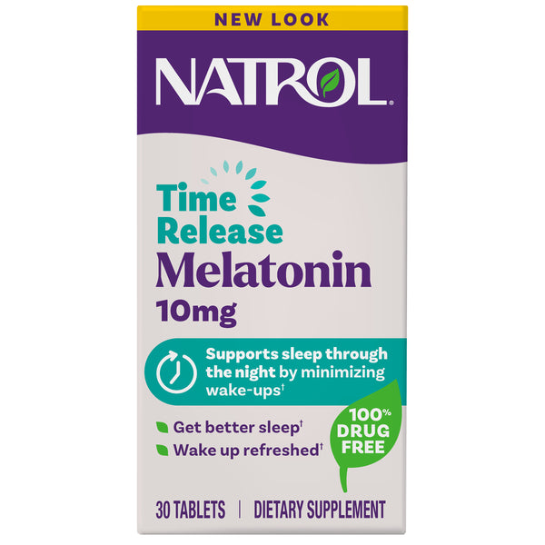 Time Release Melatonin Tablets, 10mg