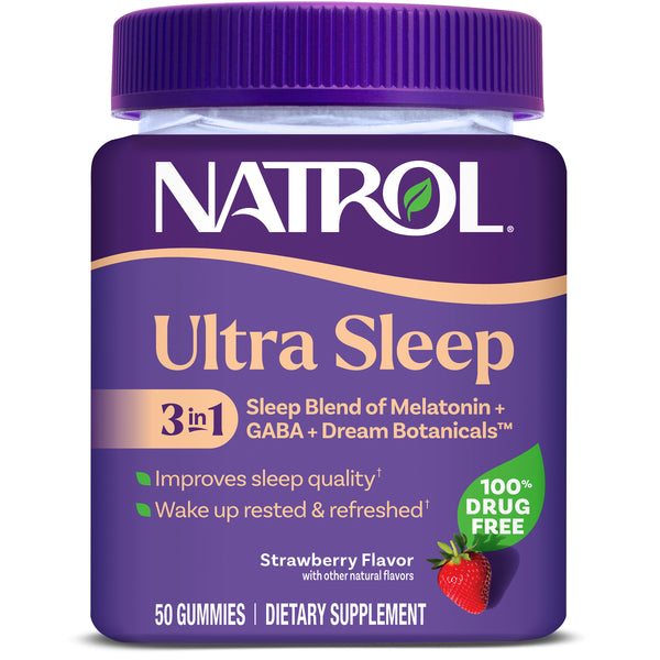 Ultra Sleep 3-in-1 Gummies, 50ct
