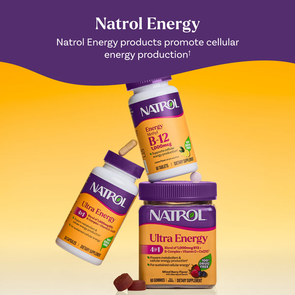 Ultra Energy 4-in-1 Gummies, 60ct