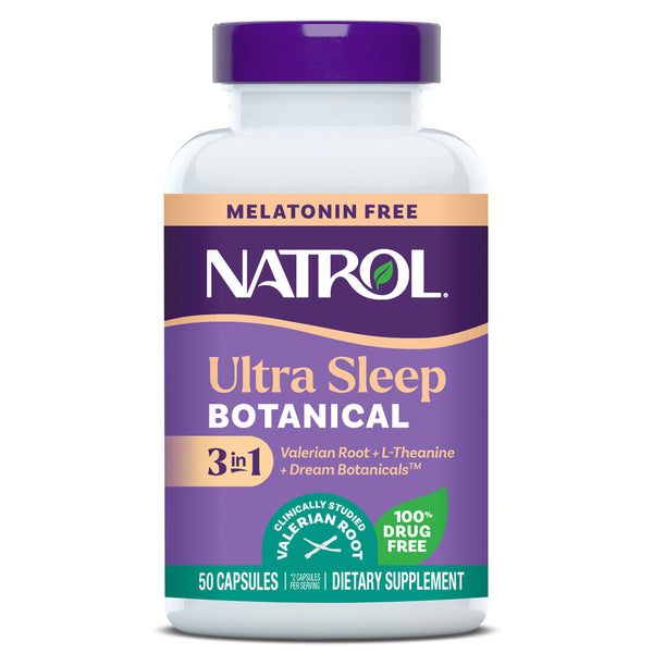 Ultra Sleep Botanical 3-in-1 Capsules, 50ct