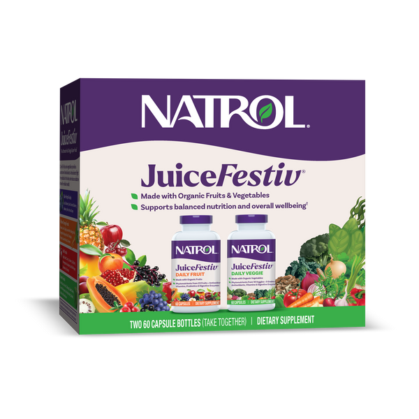 JuiceFestiv Daily Fruit & Veggie Capsules