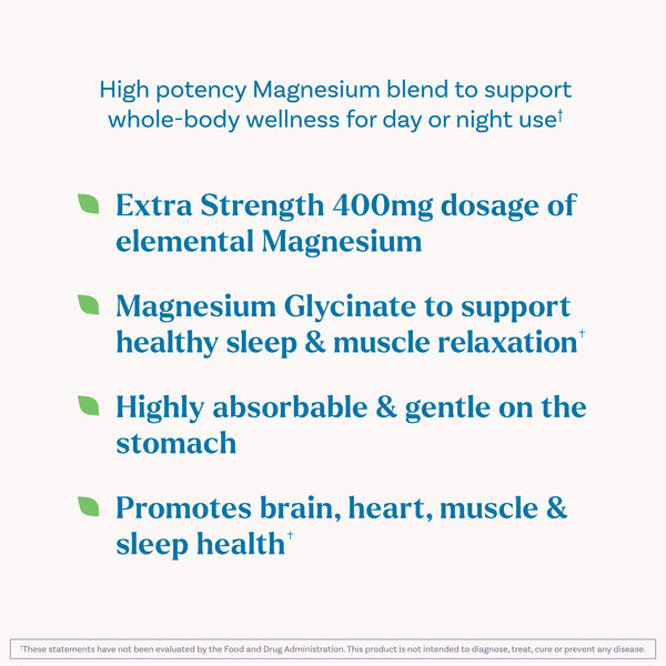 Extra Strength Magnesium, 400mg