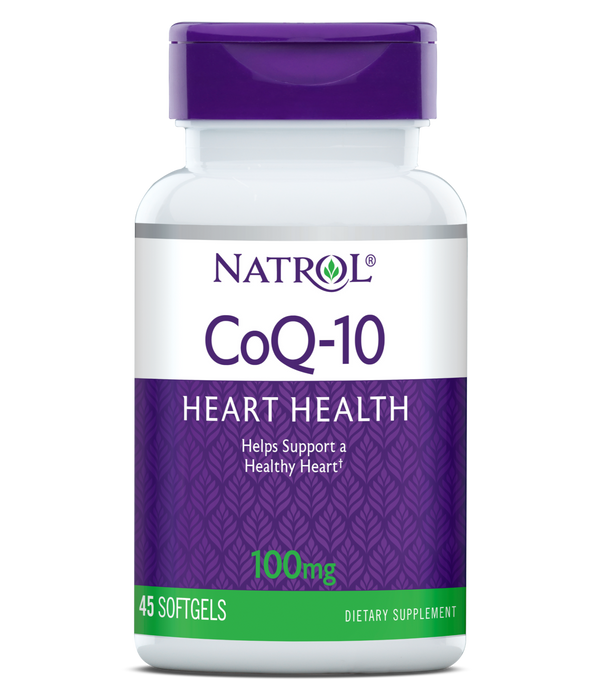 Natrol CoQ-10 Heart Health Softgels - 100mg Bottle