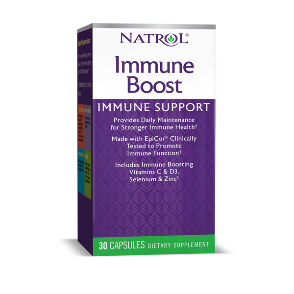 Natrol Immune Boost Capsules Box