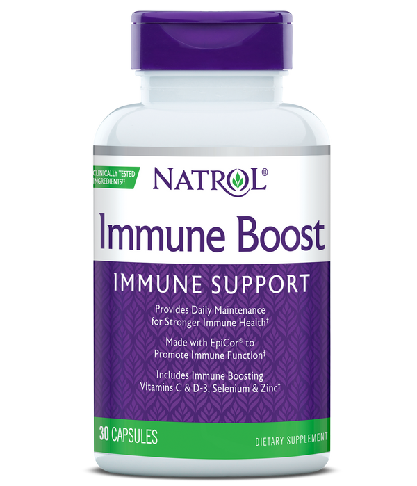 Natrol Immune Boost Capsules Bottle