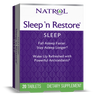 Natrol Sleep 'n Restore Tablets Box