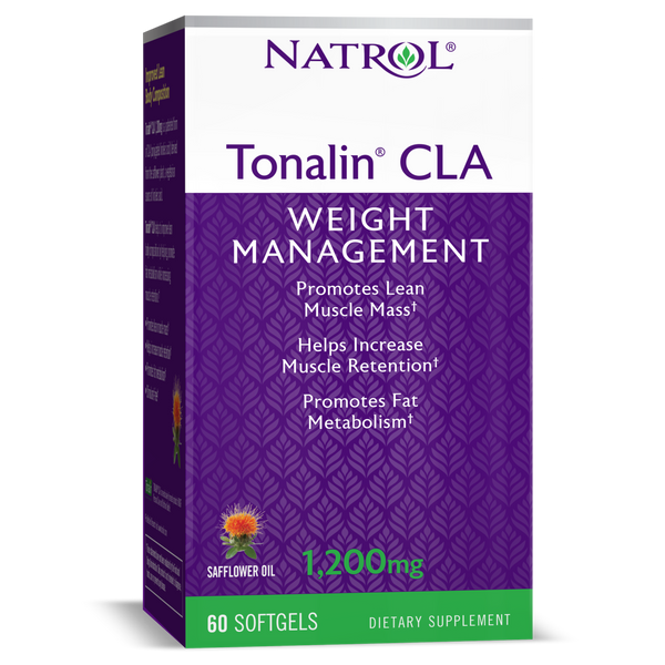 Natrol Tonalin CLA Weight Management Softgels, 60ct Box