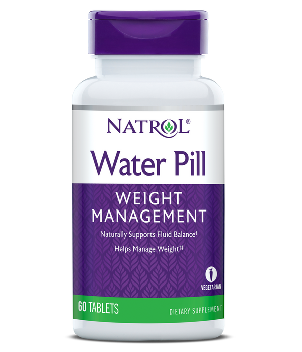 Natrol Water Pill Tablets Bottle